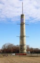 Germany, metereological tower in plexiglas