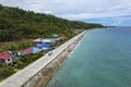 Garcia Hernandez, Bohol, Philippines - The Bohol circumferential highway near the border of Valencia and Garcia