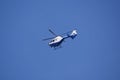 Garda helicopter in flight