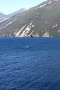 Garda Lake Ferry in May, Riva del Garda Royalty Free Stock Photo