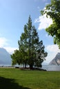 Garda Lake Ferry in May, Riva del Garda Royalty Free Stock Photo