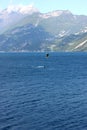 Garda Lake Ferry in May, Riva del Garda Royalty Free Stock Photo
