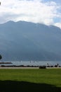 Garda Lake Ferry in May, Riva del Garda Royalty Free Stock Photo