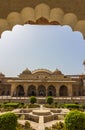 Garden in Amber fort India