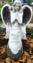 Garden Angel Royalty Free Stock Photo