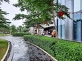 Garden area at Aeon Mall Tanjung Barat, Jakarta, Indonesia