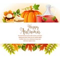 Garden autumn thanksgiving syrup pumpkin