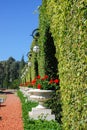 Garden of Bahai World Centre. Acre Royalty Free Stock Photo