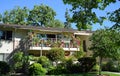 Garden balcony in Laguna Woods, California