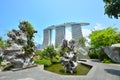 Garden by The Bay Royalty Free Stock Photo