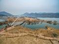 The garden beauty of Namyangjoo water Royalty Free Stock Photo