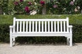 Garden bench Royalty Free Stock Photo