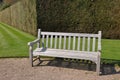 Garden bench Royalty Free Stock Photo