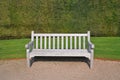 Garden bench Royalty Free Stock Photo