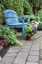 Garden bench Royalty Free Stock Photo