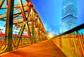 Garden Bridge of shanghai china. Royalty Free Stock Photo