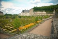 Garden and castle Royalty Free Stock Photo