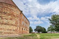 Garden and castle in the historic city Sonderborg