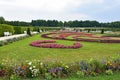Garden of the Castle Ludwigsburg in Germany Royalty Free Stock Photo