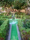 The Garden of the Cathedral in the City of Malaga