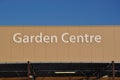 Garden center warehouse sign