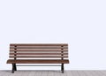 garden chair with blank background Royalty Free Stock Photo
