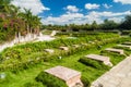 Garden at Che Guevara monument in Santa Clara, Cu