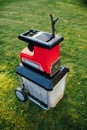 Garden chipper, electric shredder mulcher