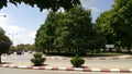 Garden in the city of Ifrane