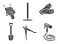 Garden Cleaning Tools Royalty Free Stock Photo