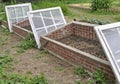 Garden coldframe Royalty Free Stock Photo