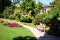 Garden Courtyard at Hillwood Estate, Museum and Gardens