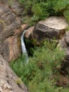 Garden Creek Waterfall in Grand Canyon National Park, Arizona Royalty Free Stock Photo