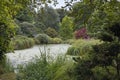 Garden of the Decisive Wood in Botanical Park of Upper Brittany