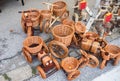 Garden decorative wicker baskets