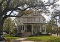 Garden District Mansion, New Orleans Royalty Free Stock Photo