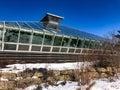 Olbrich Botanical Garden dome building Royalty Free Stock Photo