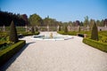 Garden from Dutch palace . Royalty Free Stock Photo