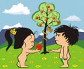 Garden of eden - adam and eve