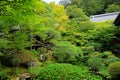 Garden at Eikan-d? Temple, a major Buddhist temple with ancient art and Zen garden