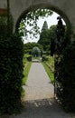 Garden Entrance Royalty Free Stock Photo