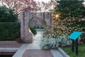 Garden Entrance Washington DC Spring