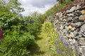 Garden at Estancia Harberton in Tierra del Fuego, Patagonia, Argentina