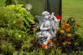 Garden Fairy Statue Royalty Free Stock Photo
