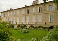 The garden and the former bishopric of the city of Lectoure Royalty Free Stock Photo