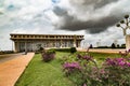 Garden of the Foundation for peace research in Yamoussoukro