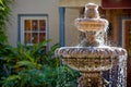 Garden fountain Royalty Free Stock Photo