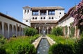 Patio de la Acequia La Alhambra, Granada, Spain