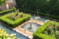 Patio de la Acequia La Alhambra, Granada, Spain