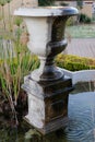 Garden fountain Royalty Free Stock Photo
